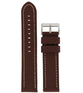 Λουράκι DILOY Καφέ Δερμάτινο XXL 20mm 384EL.02.20