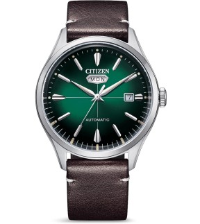 CITIZEN C7 Automatic Brown Leather Strap NH8390-03X