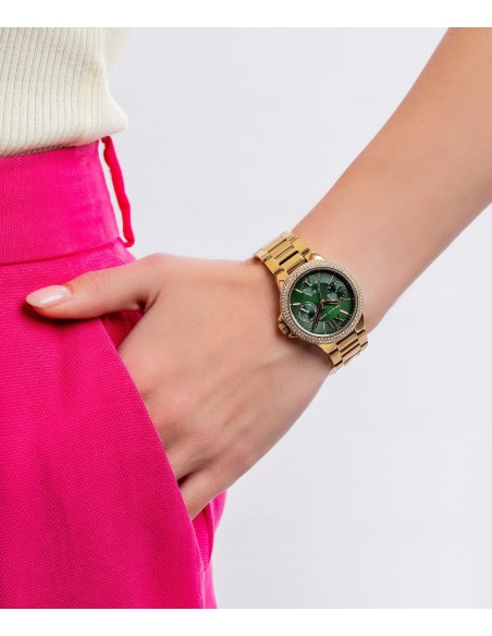 Ρολόι MICHAEL KORS Camille Με Κίτρινο Χρυσό Ατσάλινο Μπρασελέ MK6981