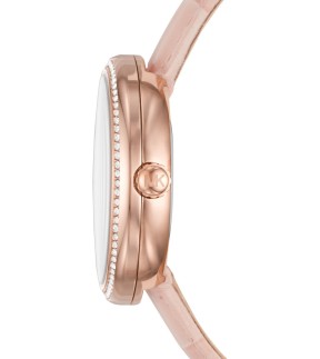 MICHAEL KORS Courtney Pink Leather Strap MK2718