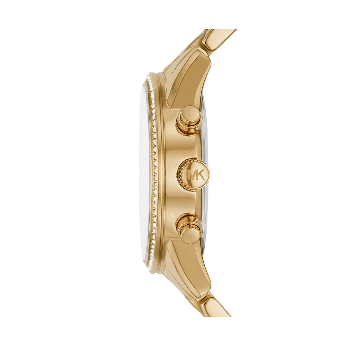 MICHAEL KORS Ritz Chronograph Gold Stainless Steel Bracelet MK7310
