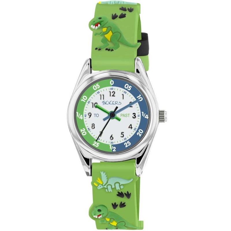 TIKKERS Green Silicone Strap 0207