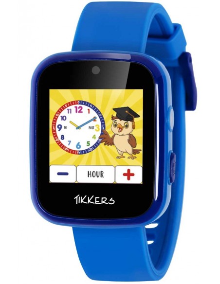 TIKKERS Smartwatch Blue Silicone Strap ATK1084BLU