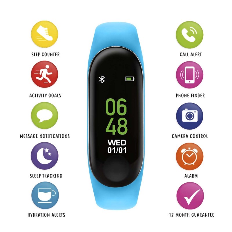 TIKKERS Smartwatch Blue Silicone Strap TKS01 0011