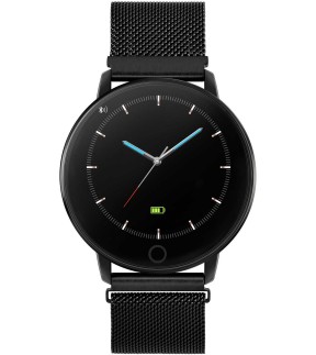 REFLEX Smartwatch Black Stainless Steel Mesh Bracelet RA05-4024