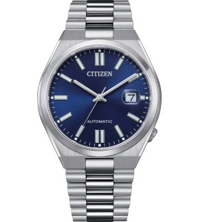 CITIZEN Gents Automatic Silver Stainless Steel Bracelet NJ0150-81L