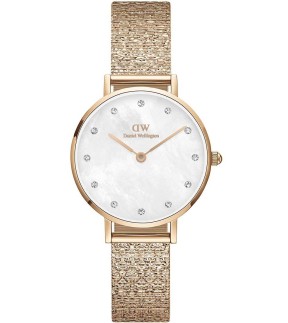 DANIEL WELLINGTON ne Pressed Piano Rose Gold Stainless Steel Bracelet DW00100590