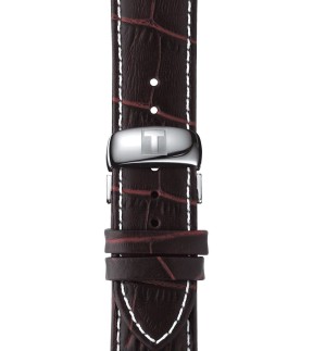 TISSOT Tradition Chronograph Brown Leather Strap T0636171603700