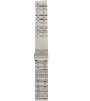Μπρασελέ TZEVELION Ασημί Ατσάλινο 22mm