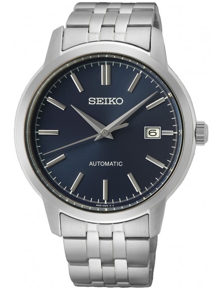 Ρολόι SEIKO Essentials Με Αυτόματο Μηχανισμό Και Ασημί Ατσάλινο Μπρασελέ SRPH87K1