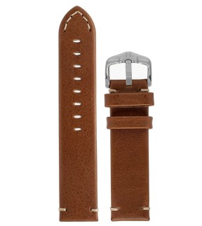HIRSCH Ranger Brown Leather Strap 22mm 05402070-22