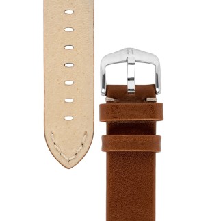 HIRSCH Ranger Brown Leather Strap 22mm 05402070-22