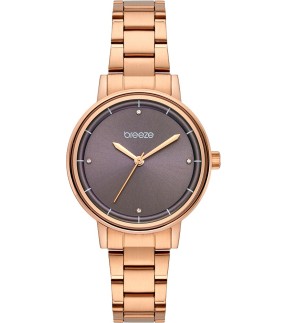 Ρολόι BREEZE Mystique Με Ροζ Χρυσό Ατσάλινο Μπρασελέ 212381.6