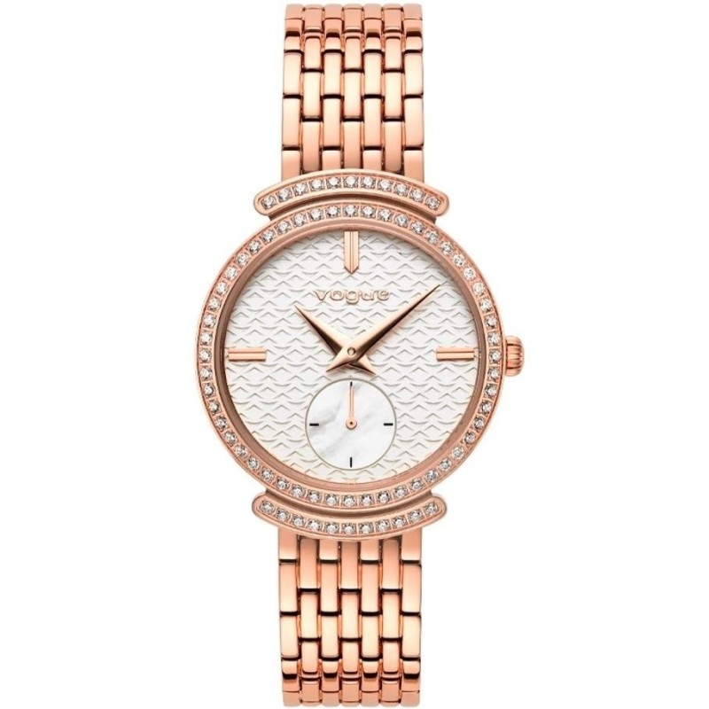 Ρολόι VOGUE Saint Tropez Με Ροζ Χρυσό Ατσάλινο Μπρασελέ 611151
