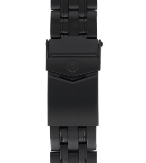 Μπρασελέ ROCHET Μαύρο Ατσάλινο 18mm-20mm