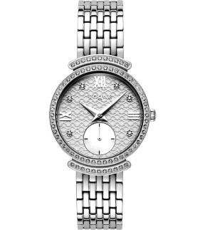 Ρολόι VOGUE Saint Tropez Με Ασημί Ατσάλινο Μπρασελέ 612781