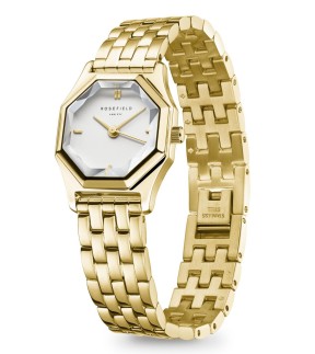 ROSEFIELD The Gemme Yellow Gold Stainless Steel Bracelet GWGSG-G02