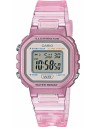 CASIO Collection Pink Rubber Strap LA-20WHS-4AEF