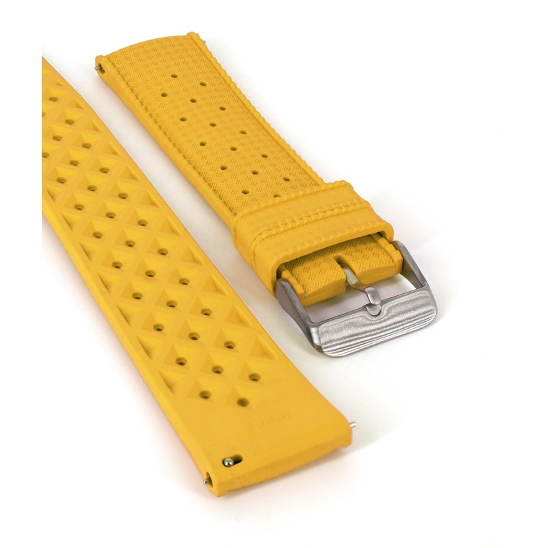 ROCHET Tropic Yellow Rubber Strap 20mm 8402009