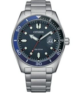 CITIZEN Eco-Drive Silver Stainless Steel Bracelet AW1761-89L