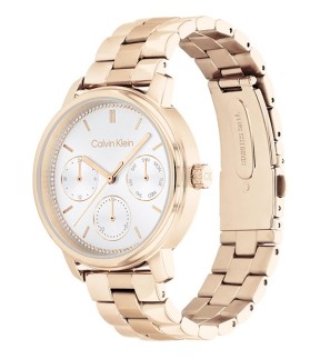 CALVIN KLEIN Shimer Multifunction Rose Gold Stainless Steel Bracelet 25200178