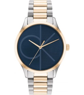 CALVIN KLEIN Iconic Yellow Gold-Silver Stainless Steel Bracelet 25200165