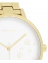 Ρολόι OOZOO Timepieces Με Κίτρινο Χρυσό Ατσάλινο Μπρασελέ C11022