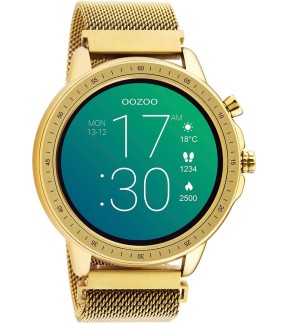 OOZOO Smartwatch Rose Gold Metallic Bracelet Q00307