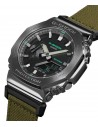 Ρολόι CASIO G-Shock Με Πράσινο Υφασμάτινο Λουράκι GM-2100CB-3AER