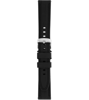 MORELLATO Brais XL Black Silicon Strap 22mm A01Y5755187019CR22