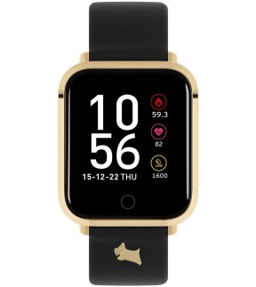 Ρολόι RADLEY LONDON Smartwatch Με Μαύρο Δερμάτινο Λουράκι RYS06-2074-INT