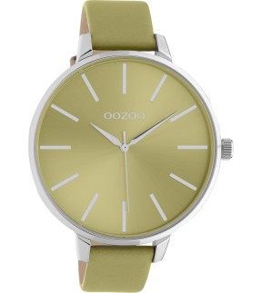 Ρολόι OOZOO Timepieces Με Κίτρινο Δερμάτινο Λουράκι C10981