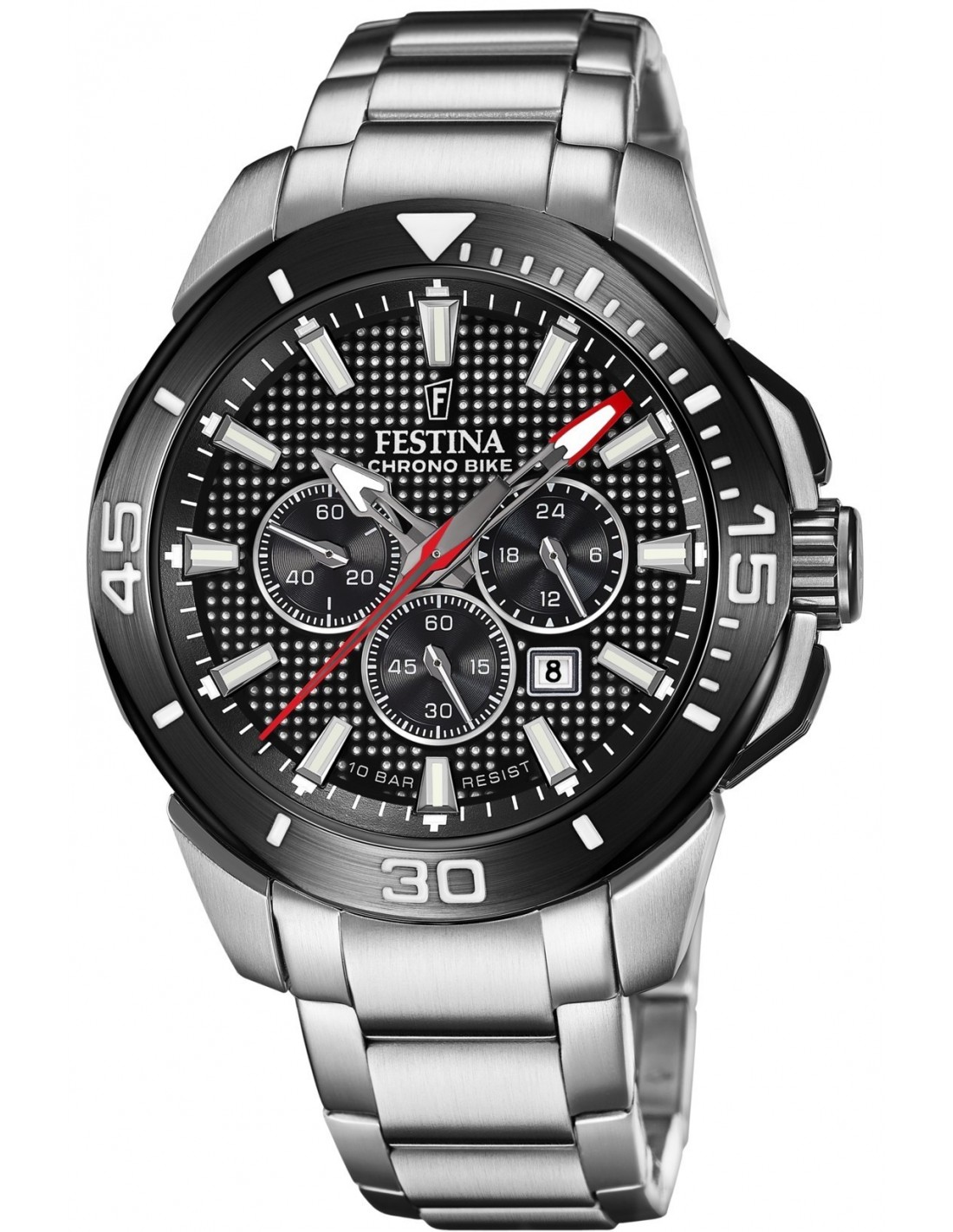 FESTINA Chronograph Silver Stainless Steel Bracelet F20641 4
