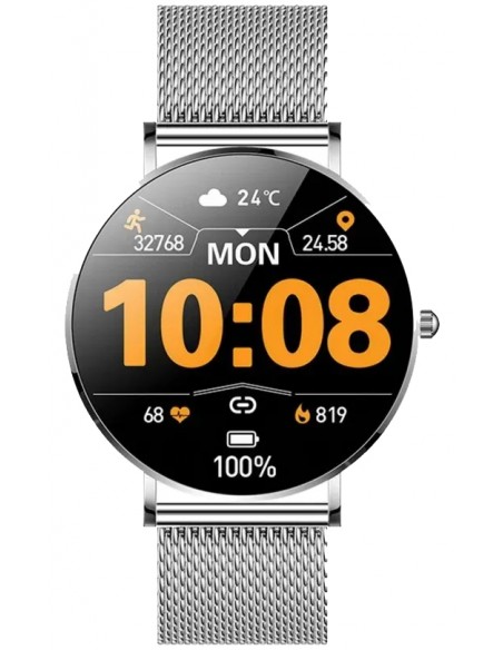 Ρολόι VOGUE Astrea Smartwatch Με Ασημί Ατσάλινο Mesh Μπρασελέ 950481