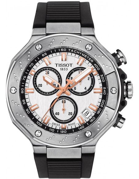 Tissot mens watch rubber strap sale