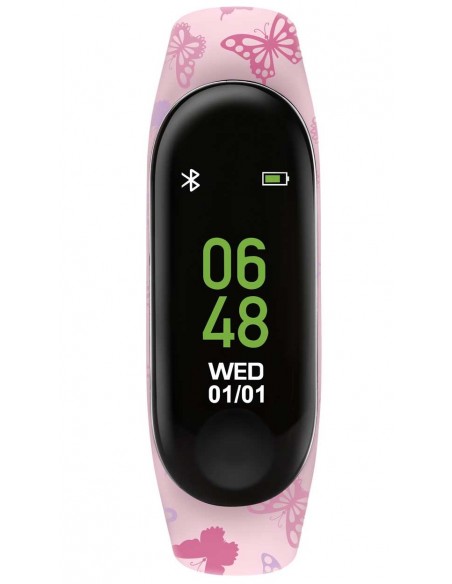 TIKKERS Smartwatch Pink Silicone Strap TKS01 0005