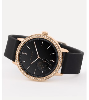 Ρολόι REFLEX Smartwatch Με Μαύρο Λουράκι Σιλικόνης RA07-2134