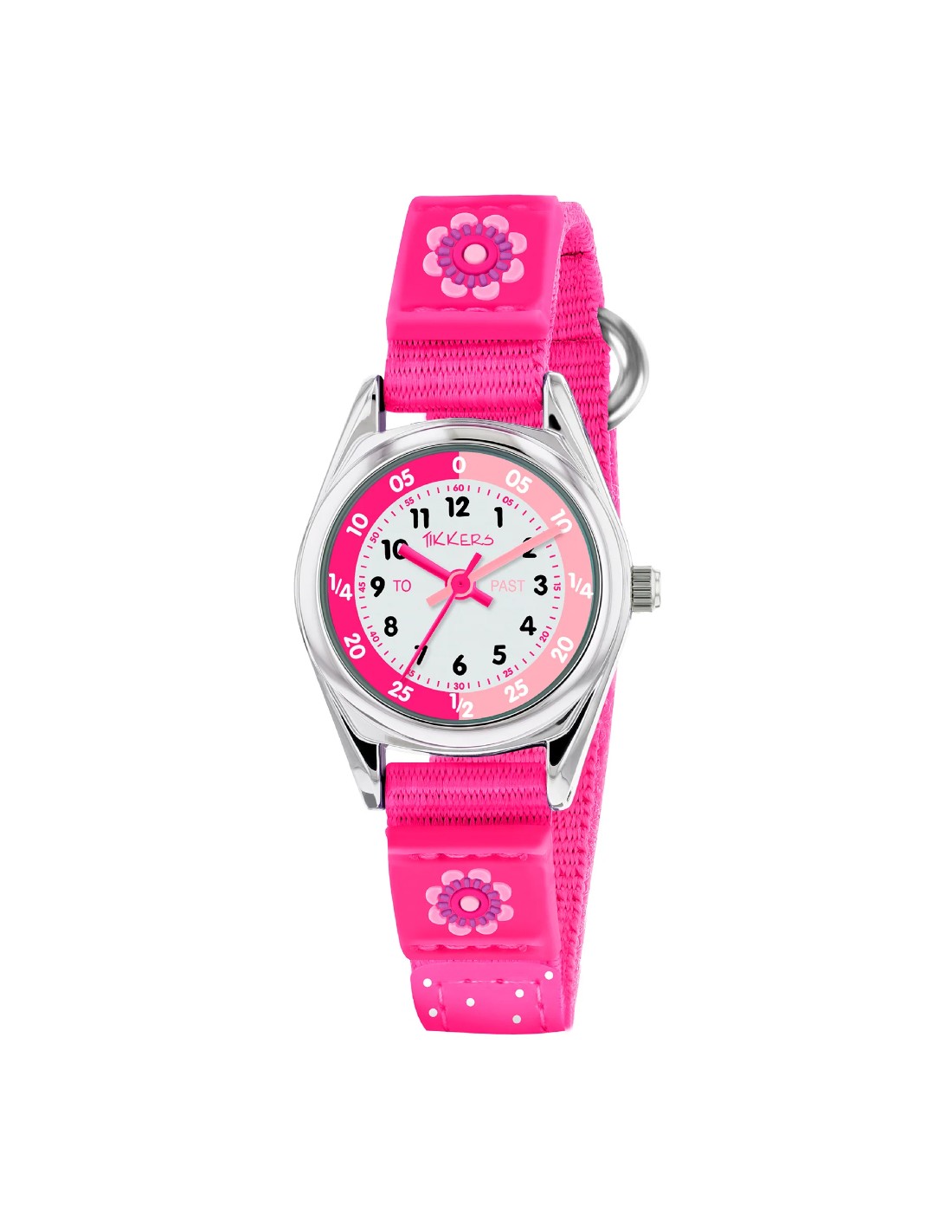 TIKKERS Pink Fabric Strap TK0119