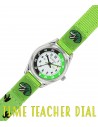 Παιδικό Ρολόι TIKKERS Με Πράσινο Υφασμάτινο Λουράκι TK0149