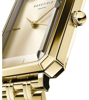 ROSEFIELD The Octagon Yellow Gold Stainless Steel Bracelet OCGSG-O65