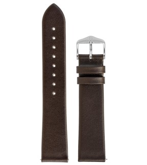HIRSCH Toronto Brown Leather Strap 16mm