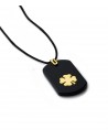 ROCKMAN Yellow Gold 14Ct Necklace 090656