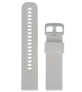 Λουράκι DILOY Λευκό Σιλικόνης 18mm SBR42