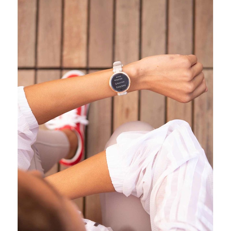 GARMIN LILY Sport Dust Rose Silicon Band GA 010 02384 13