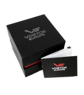 VOSTOK EUROPE Rocket N1 Chrono Black Silicone Strap 6S21-225A707S