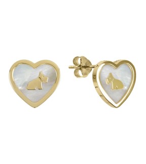 RADLEY LONDON Earrings Yellow Gold Silver 925 RYJ1216