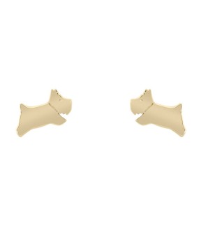 RADLEY LONDON Earrings Yellow Gold Silver 925 RYJ1226