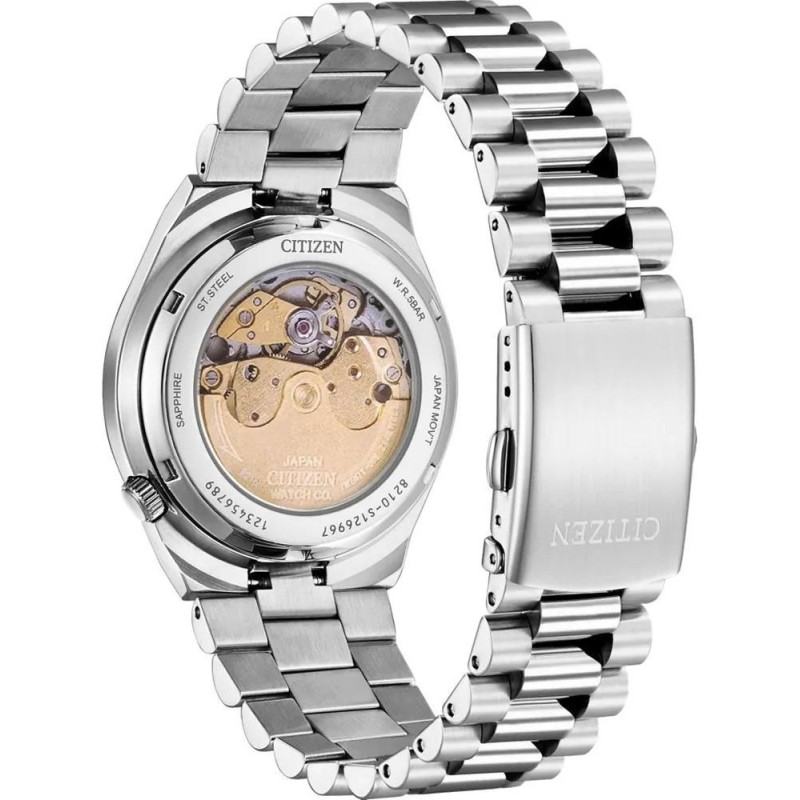 CITIZEN Automatic Silver Stainless Steel Bracelet NJ0151 88L