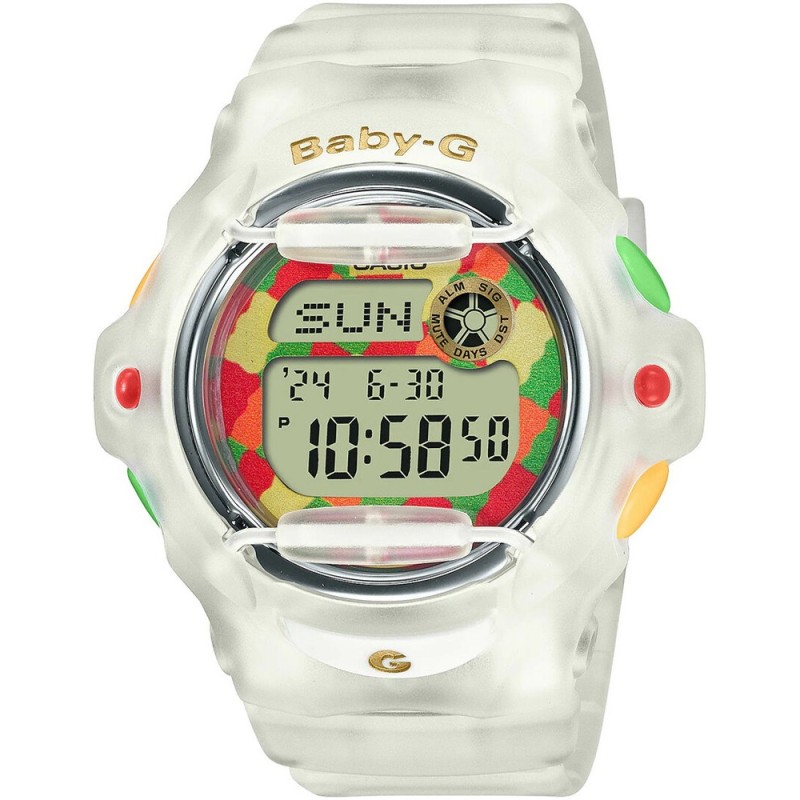 Baby g shock white replacement band top