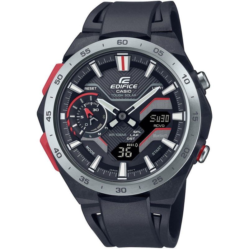 Casio edifice rubber strap watches best sale